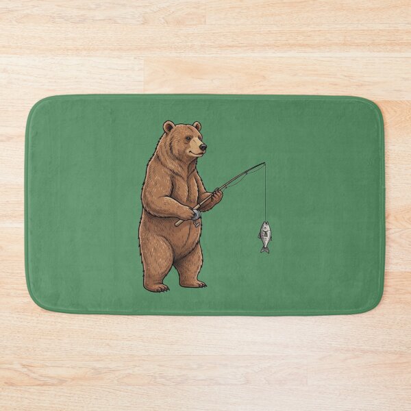Item preview, Bear fishing  designed and sold by Too Kool Designing .