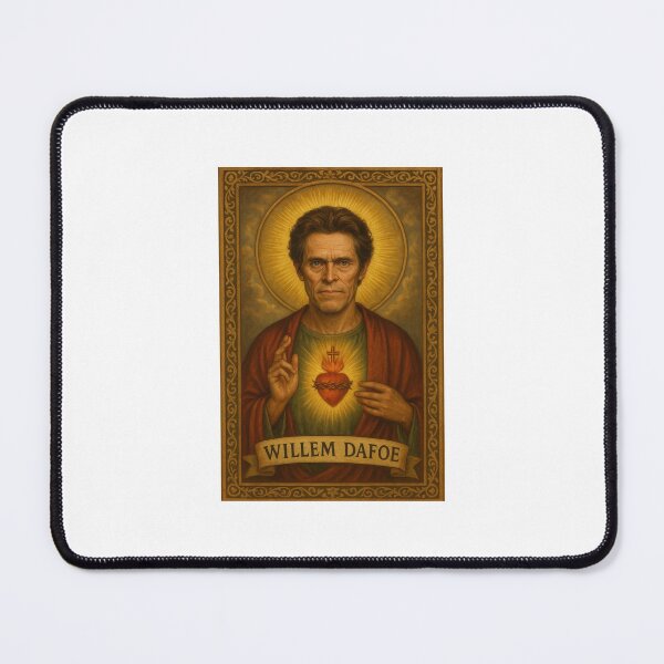 Item preview, Willem Dafoe saint celebrity birthday funny meme holy prank weird designed and sold by CheeseBlueprint.