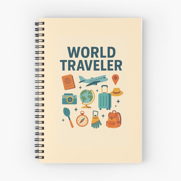 Item preview, Wanderlust Travel Adventurers designed and sold by Myra365Art.