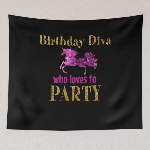 Item preview, Birthday Diva Who Loves To Party designed and sold by TravelAl.