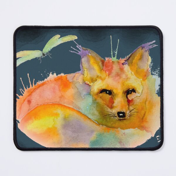 Item preview, Mr Fox Watercolour Illustration by Pasha Wildlife Painter designed and sold by Tale Teller Club.