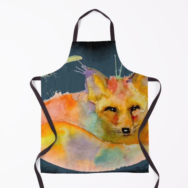 Item preview, Mr Fox Watercolour Illustration by Pasha Wildlife Painter designed and sold by Tale Teller Club.