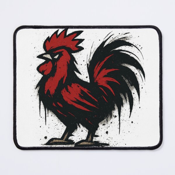 Item preview, Graffiti Rooster – Street Art Gamecock Inspired Design designed and sold by LunarBones.