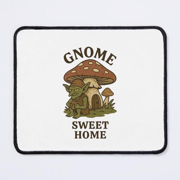 Item preview, Gnome Sweet Home – Goblincore Aesthetic Design designed and sold by Prints-by-Olaf.