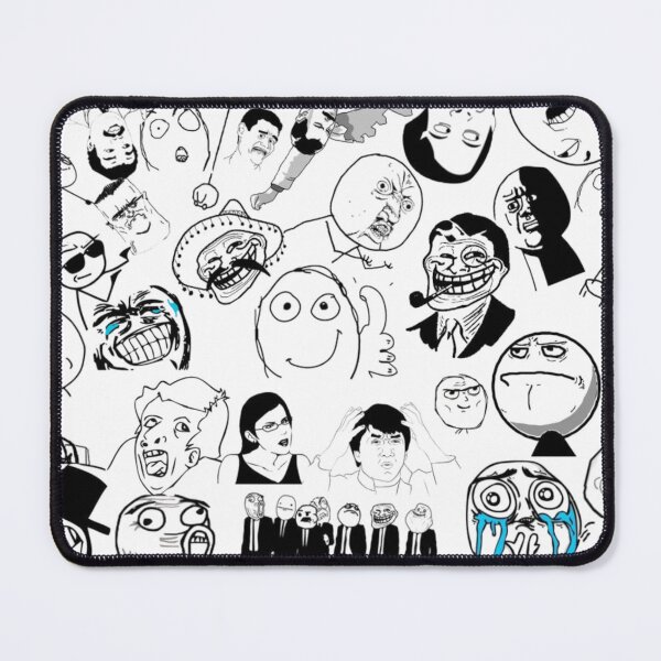 Item preview, Rage Comics Faces | Classic Internet Meme Design designed and sold by Jocamedahub.