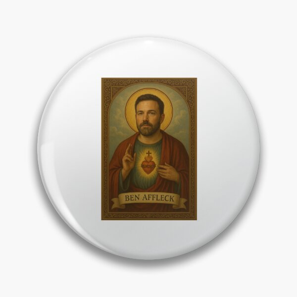 Item preview, Ben Affleck saint celebrity birthday funny meme holy prank weird designed and sold by CheeseBlueprint.