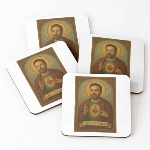 Item preview, Ben Affleck saint celebrity birthday funny meme holy prank weird designed and sold by CheeseBlueprint.