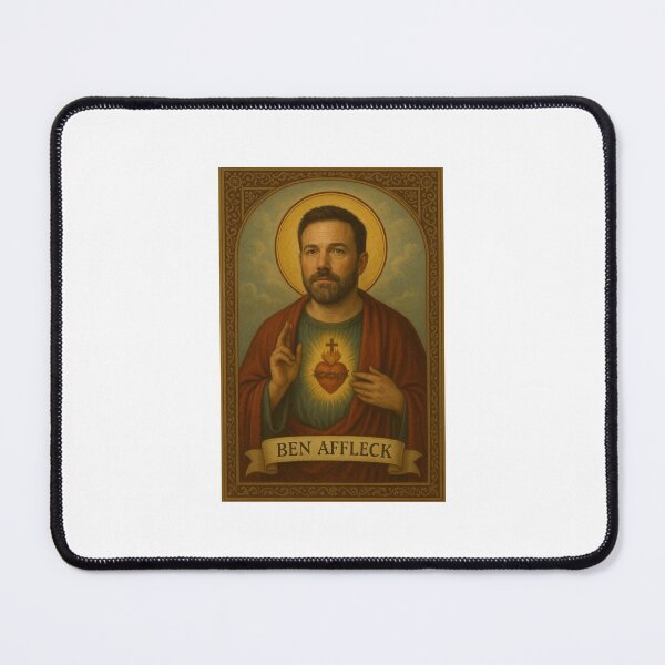 Item preview, Ben Affleck saint celebrity birthday funny meme holy prank weird designed and sold by CheeseBlueprint.
