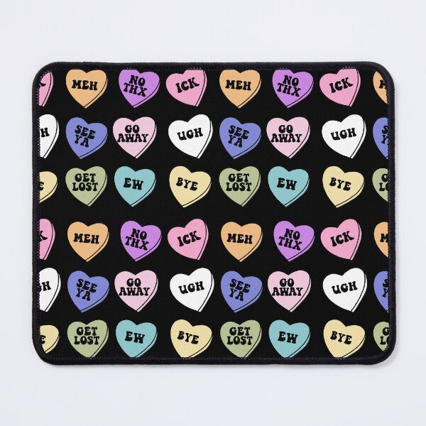 Item preview, anti valentines conversation hearts designed and sold by Made By Mal Studio.