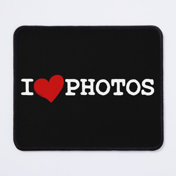Item preview, I [Love] Photos - Photography Heart Design designed and sold by Suparrific.