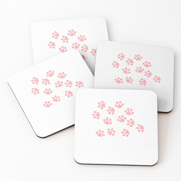 Item preview, Pink Paw Prints – Cute Minimalist Pet Lover Pattern Design designed and sold by Geafixy.