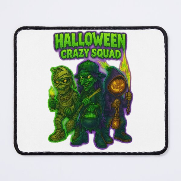 Item preview, Halloween Crazy Squad designed and sold by FunnySignalStudio.