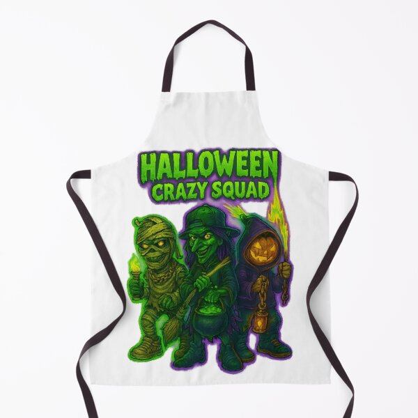 Item preview, Halloween Crazy Squad designed and sold by FunnySignalStudio.