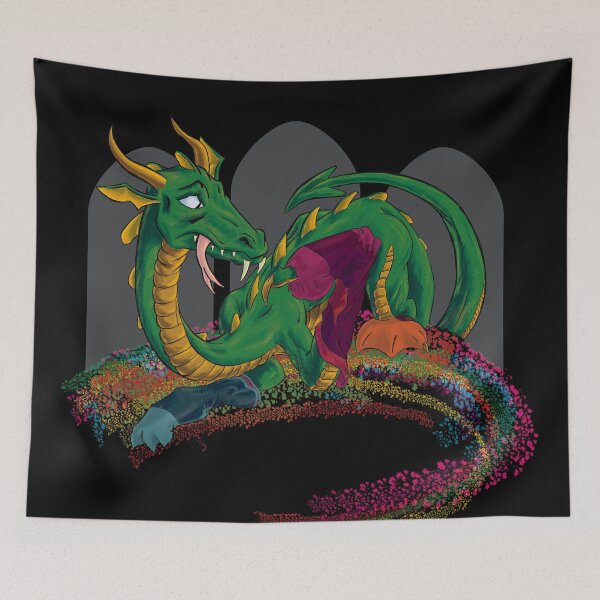 Item preview, Here There Be Darning designed and sold by CatStackArt.