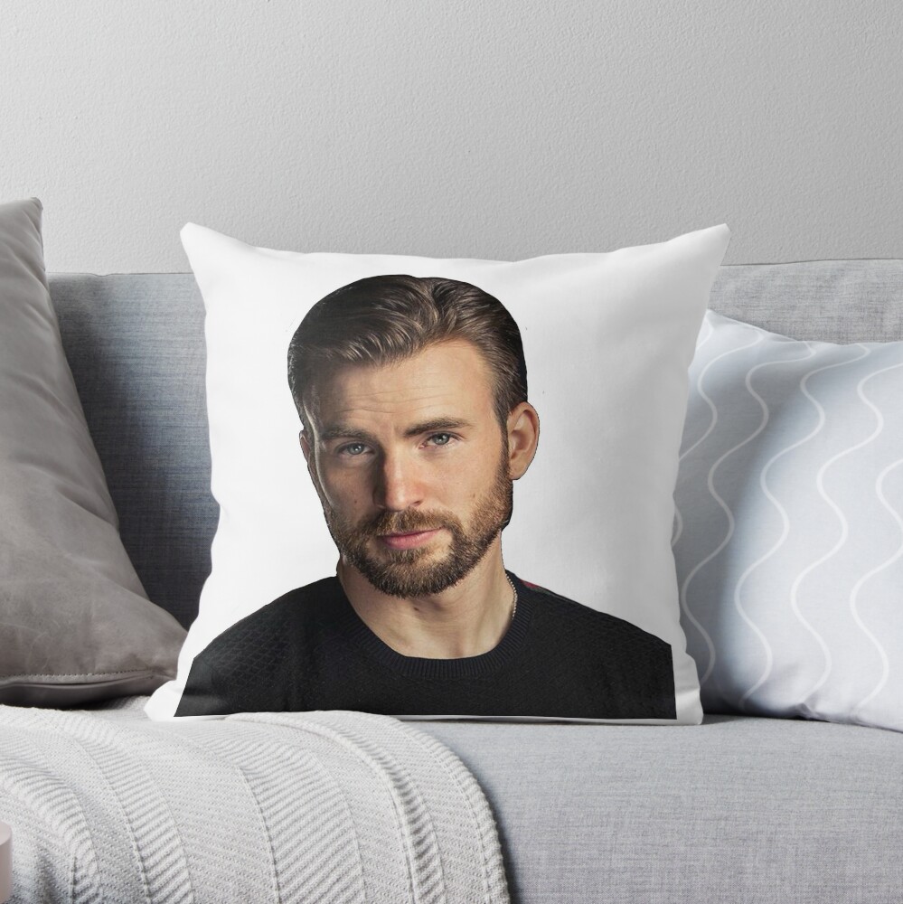 chris evans plush pillow