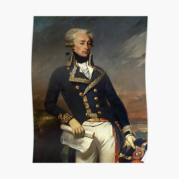 Marquis de Lafayette Painting - Joseph-Desire Court Poster