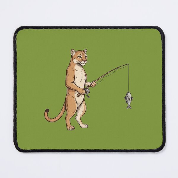 Item preview, Mountain Lion fishing designed and sold by Too Kool Designing .