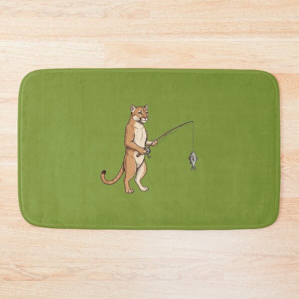 Item preview, Mountain Lion fishing  designed and sold by Too Kool Designing .