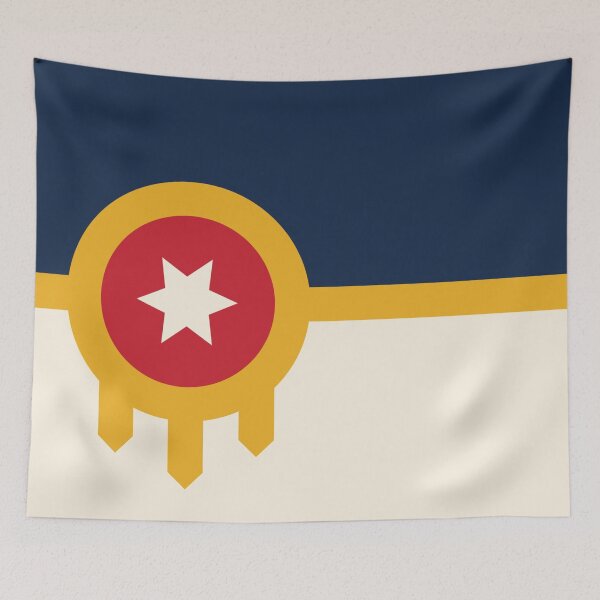 Item preview, Flag of Tulsa, Oklahoma  designed and sold by abbeyz71.