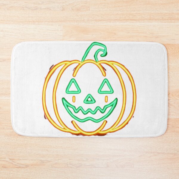 Item preview, Neon Pumpkin Jack O’Lantern Halloween designed and sold by AlexLineArt.