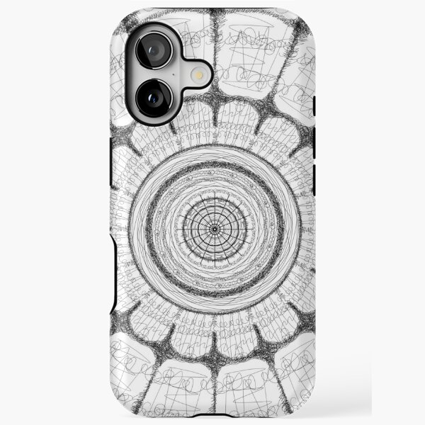 Scribble Painting no 3 by iServalan Exclusive to Tale Teller Club Records  iPhone Tough Case