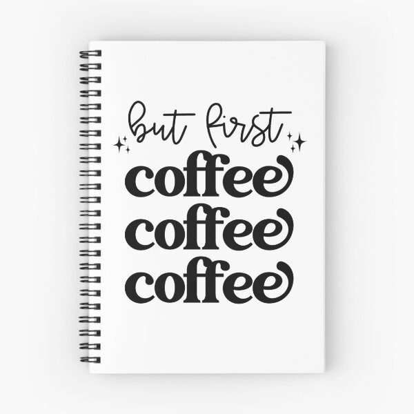 Item preview, but first coffee designed and sold by Made By Mal Studio.