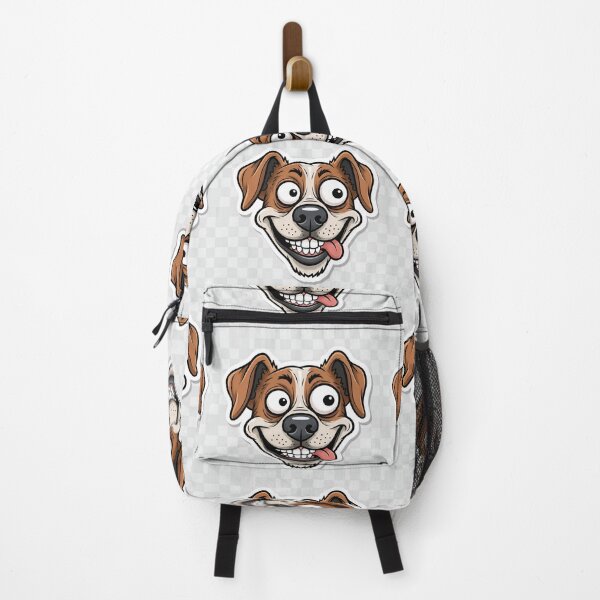 Item preview, funny face dog  sticker high quality with big eyes and white teeth so cute and lovely  designed and sold by jotcar.