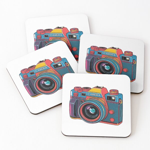 Item preview, Colorful old timey film camera designed and sold by Koko Doko.