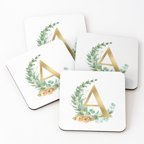 Item preview, Floral Letter A designed and sold by ChartGifts.