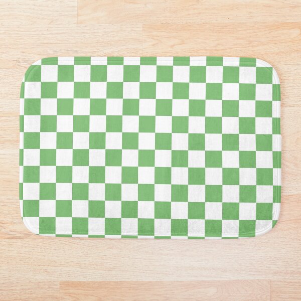 Item preview, lime green checkerboard designed and sold by Made By Mal Studio.