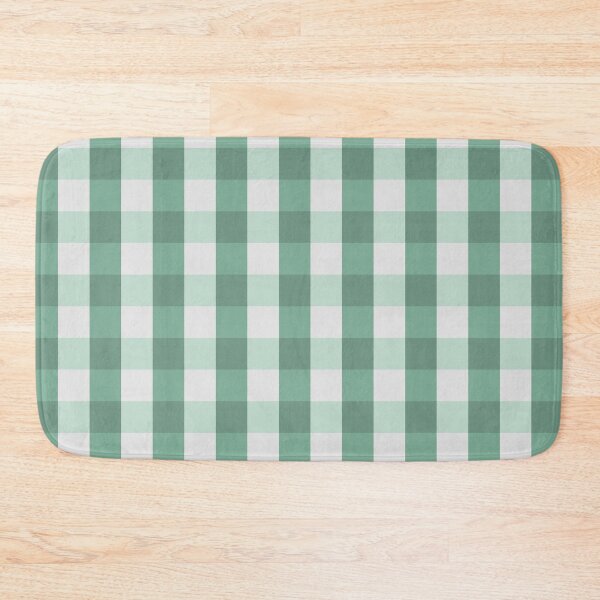 Item preview, Green Gingham Check designed and sold by Made By Mal Studio.