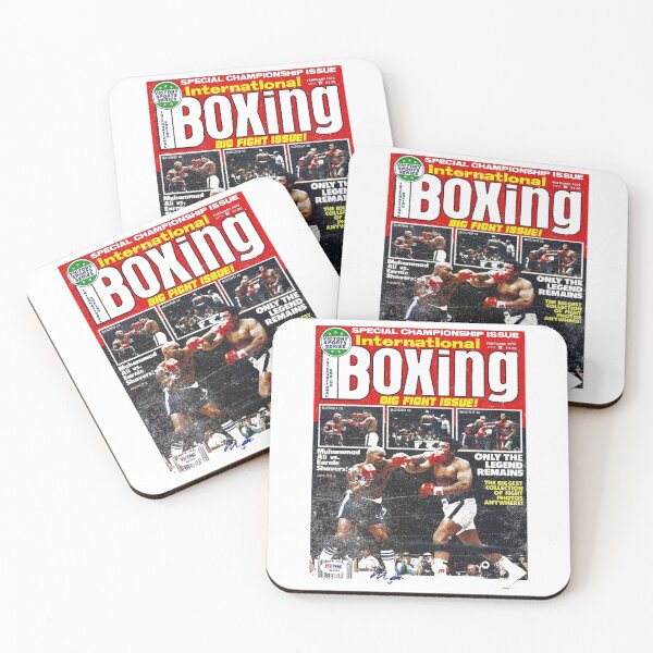 Item preview, Muhammad Ali vs. Earnie Shavers Magazine Graphic designed and sold by NapkinDesigns.