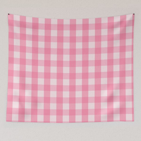 Item preview, Pink Gingham Check designed and sold by Made By Mal Studio.