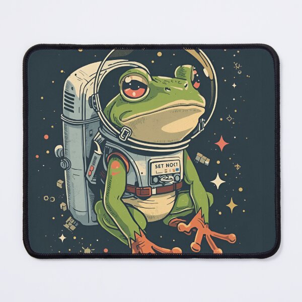 Item preview, Froggy Astronaut designed and sold by 1PrintSpark.