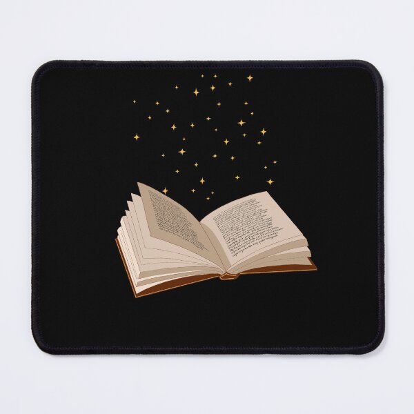 Item preview, Magical Book – Fantasy Reading Illustration with Sparkles designed and sold by Geafixy.