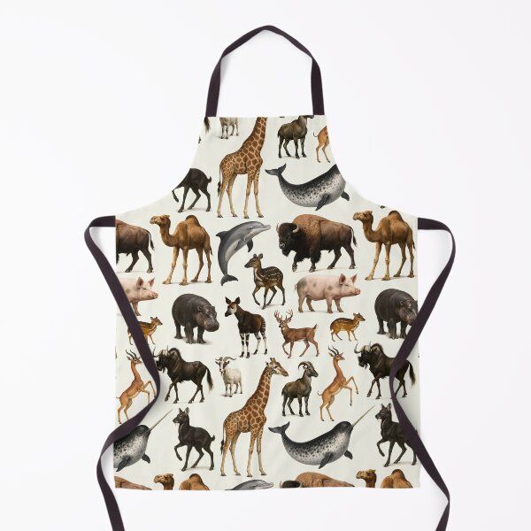 Item preview, Animals of Cetartiodactyla Retro Illustration Chart Scientific Art designed and sold by kakarikihill.