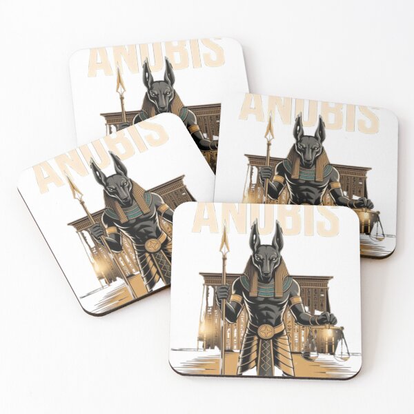 Item preview, Anubis God of Death – Dark Gothic Egyptian Art designed and sold by Fruzbt.