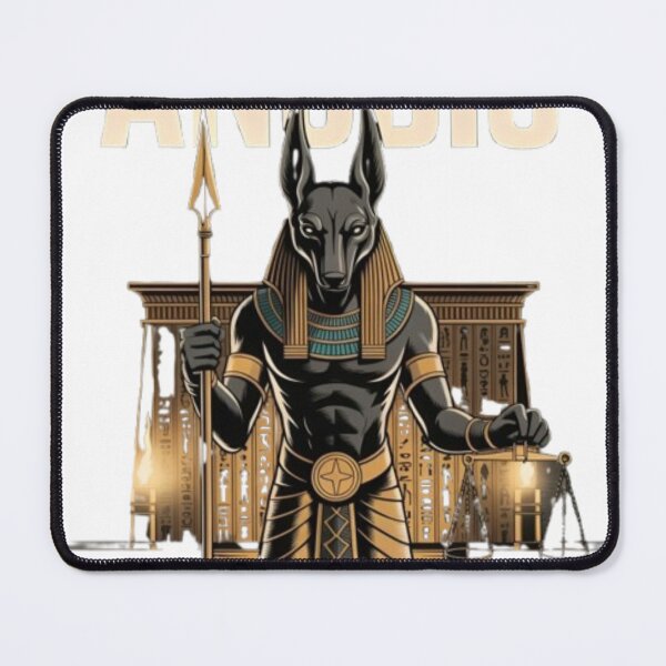 Item preview, Anubis God of Death – Dark Gothic Egyptian Art designed and sold by Fruzbt.