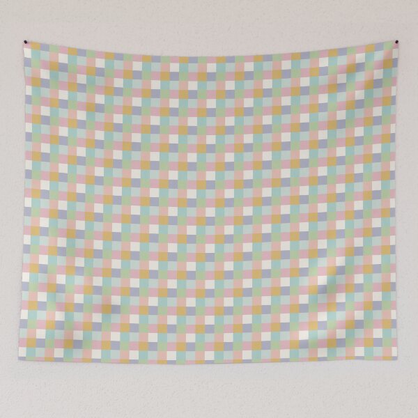 Item preview, Pastel Plaid designed and sold by Made By Mal Studio.