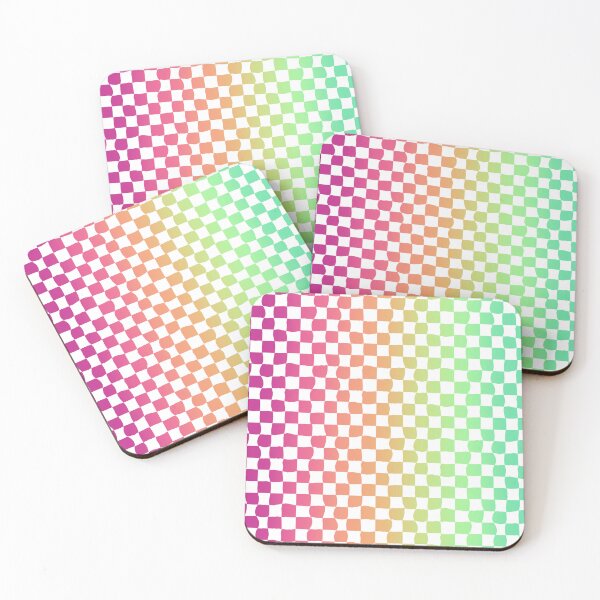 Item preview, Neon Wavy Checkerboard designed and sold by Made By Mal Studio.