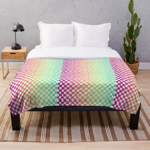 Item preview, Neon Wavy Checkerboard designed and sold by Made By Mal Studio.