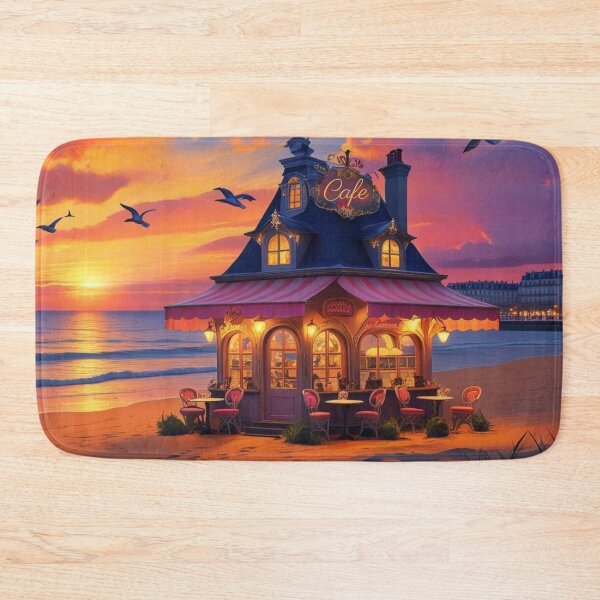Item preview, Cafe on the beach. designed and sold by janice56.