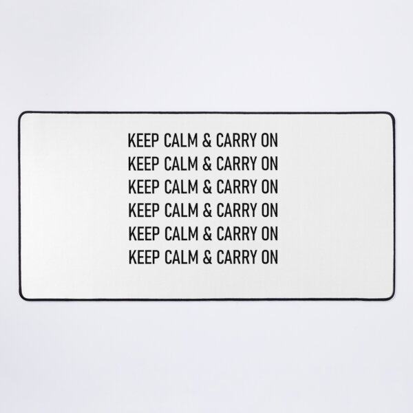 Item preview, KEEP CALM & CARRY ON designed and sold by LUKAGE.
