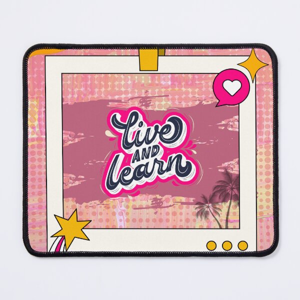 Item preview, Live and Learn Sunset Graphic designed and sold by QUOT-s.