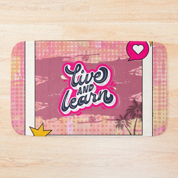 Item preview, Live and Learn Sunset Graphic designed and sold by QUOT-s.