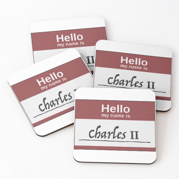 Item preview, My Name is Charles II designed and sold by FlyingJackalope.