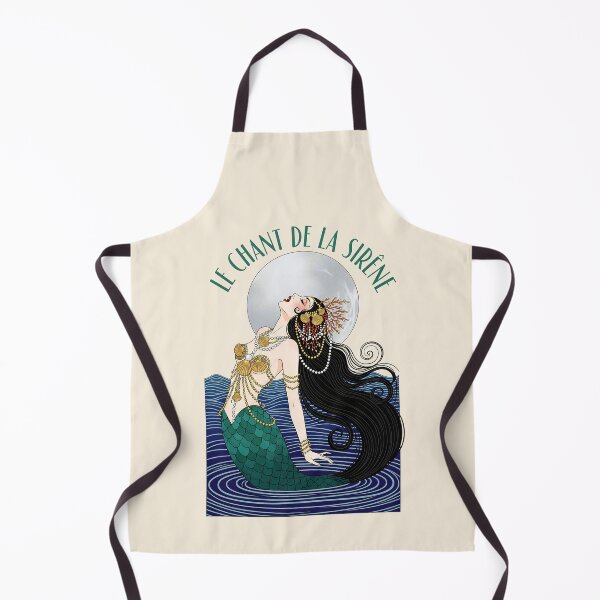 Item preview, After Erté - LE CHANT DE la SIRÈNE (The Siren's Song) V2 designed and sold by elektronen.
