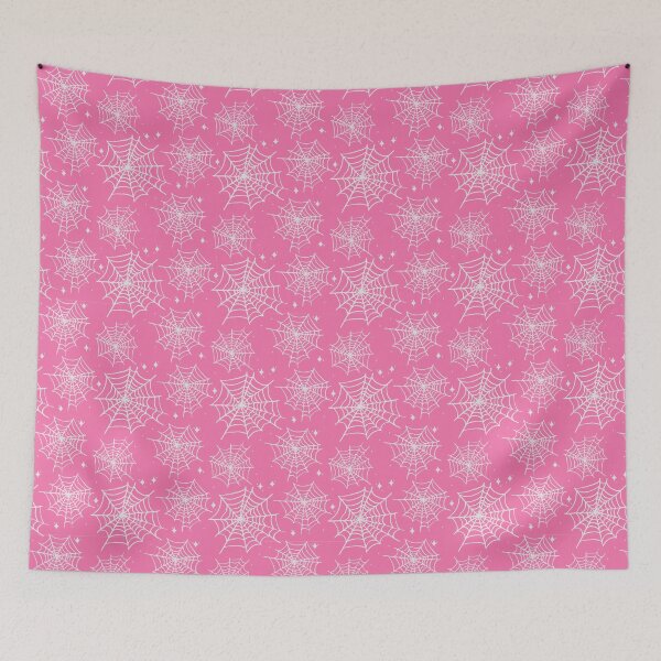 Item preview, Pink Halloween Spider Webs designed and sold by Made By Mal Studio.