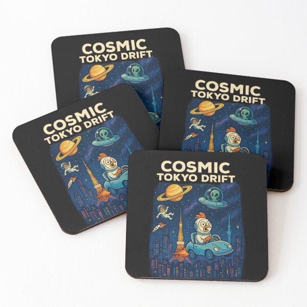 Item preview, Cosmic Comedy – Tokyo Drift (Space Parody) designed and sold by Camp Chaos by Wharf Wreckers.