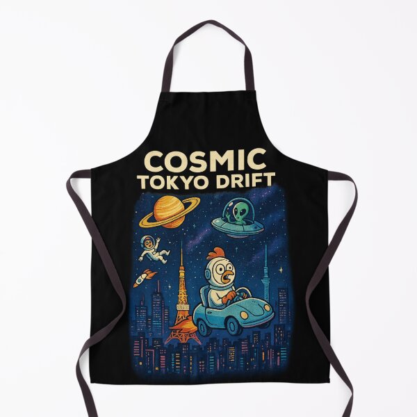 Item preview, Cosmic Comedy – Tokyo Drift (Space Parody) designed and sold by Camp Chaos by Wharf Wreckers.